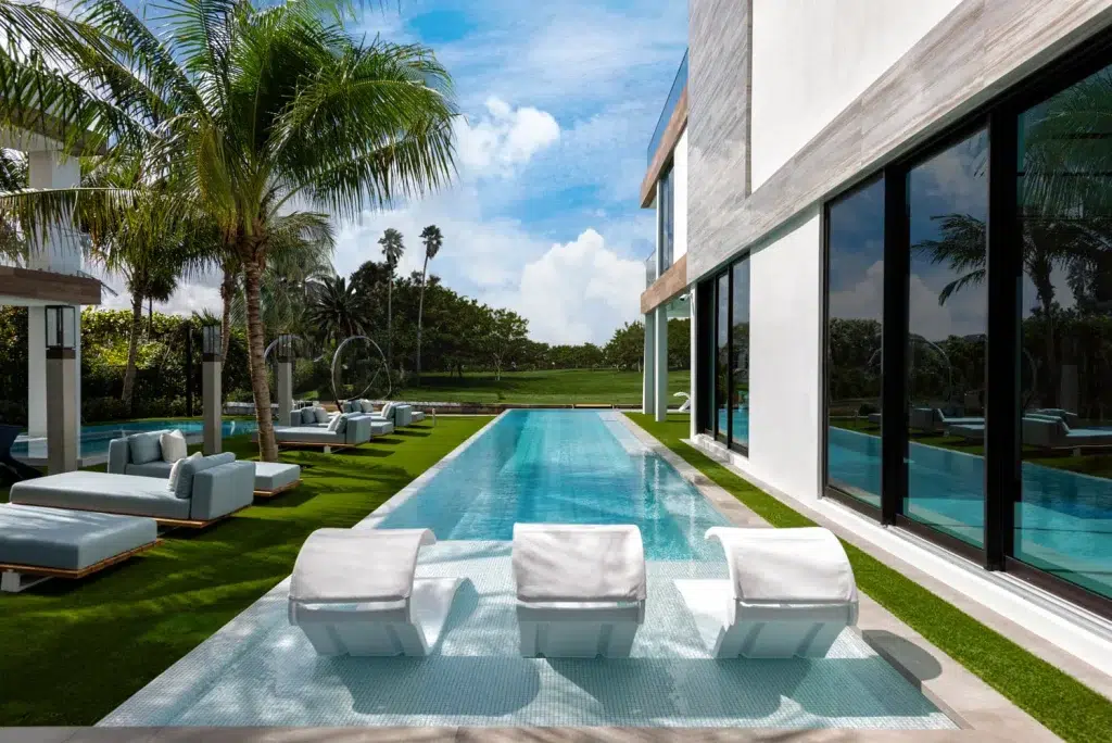pool deck